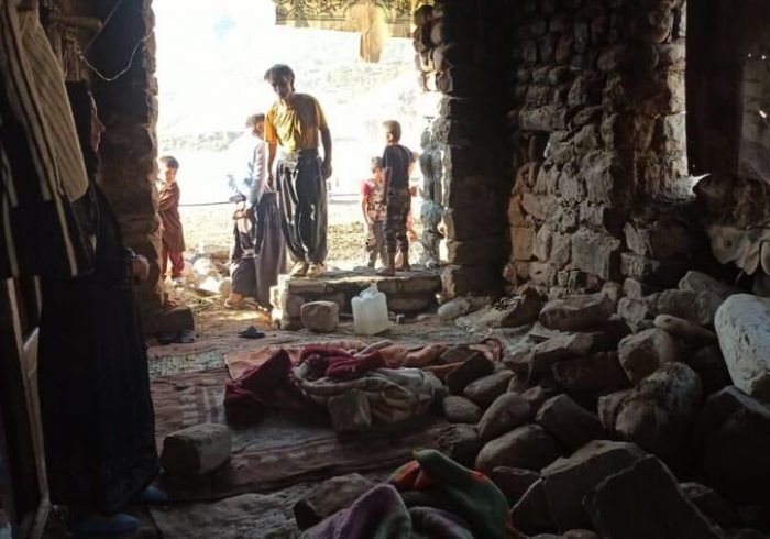 بیشترین خسارات زلزله درروستاهای چم قلعه، چمن گلی و گراب