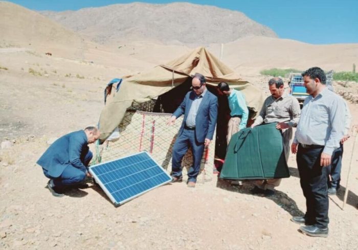 ۸۰ دستگاه پنل خورشیدی به اهالی روستاهای احمد فداله دزفول اهدا شد