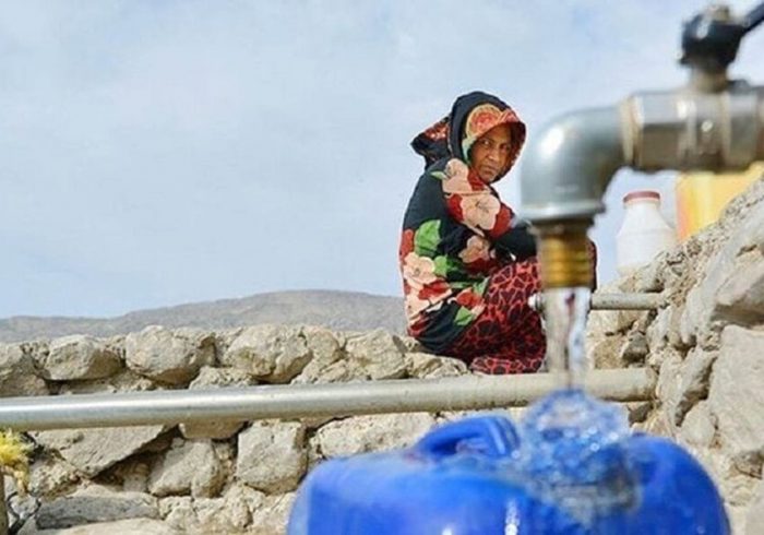 اتصال چهار روستای خارتوران شاهرود به شبکه آب شرب