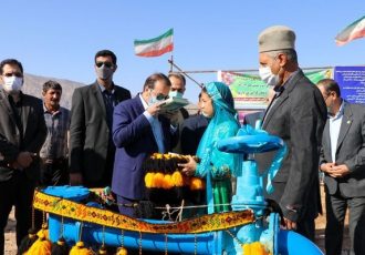 افتتاح طرح آبرسانی به سایت اسکان عشایر شهرستان سروستان