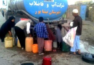 ٣/۵ میلیون لیتر آب تانکری در روستاهای نیشابور توزیع شد