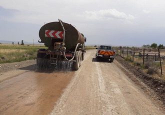 بهسازی جاده روستایی تمبی چم فراخ مسجدسلیمان