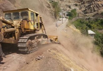 عملیات احداث تقاطع غیرهمسطح در روستای ورجان آغاز شد