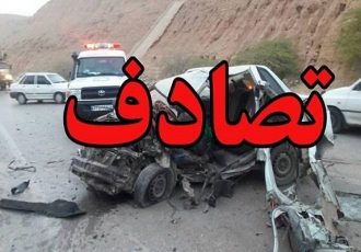 وقوع سانحه رانندگی در نزدیکی روستای شوراب