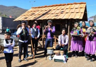 آداب نوروز در روستای شاه آباد زرند