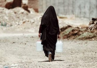 رفع مشکل کم آبی روستای چوبینه شهرستان آوج
