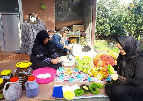 آموزش مهارت برای اشتغال خانگی در روستای مرزی ماهیرود خراسان حنوبی