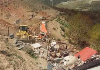تخریب ۳۶ فقره ساخت و ساز غیرمجاز در اراضی کشاورزی روستای «جابان»