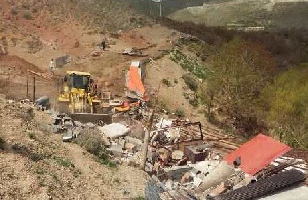 تخریب ۳۶ فقره ساخت و ساز غیرمجاز در اراضی کشاورزی روستای «جابان»