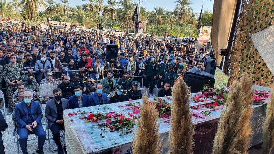 پیکر شهید ۹ ساله در یکی از روستاهای ایذه دفن می‌شود