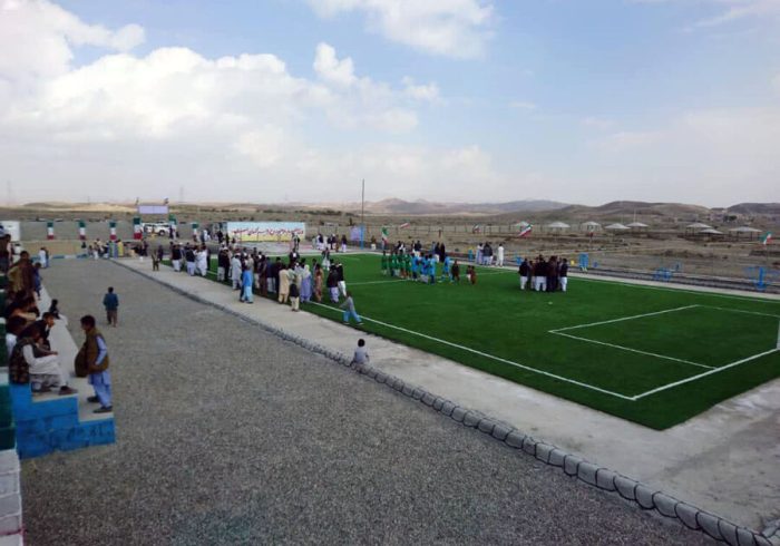افتتاح زمین چمن مصنوعی در روستای “قلعه روته له” دیواندره